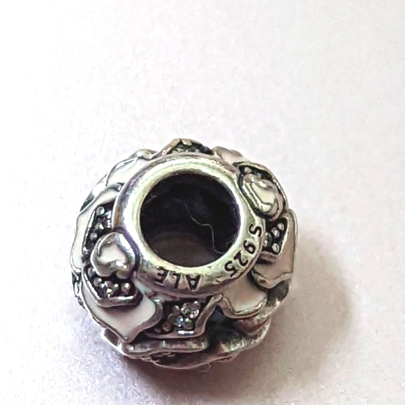 Pandora Pink Delicate Rose Charm - Picture 7 of 8